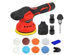 Cordless Car Buffer Polisher 12v Lithium 8 Speed 5500rpm Brushless