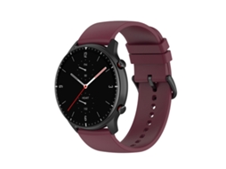Bracelete Silicone com Fivela CAPASMART para Oneplus Watch 4 Vinho