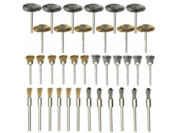 Kit De 36 Cepillos De Alambre De Acero Inoxidable Para Taladro Y Herramientas Rotativas Accesorios