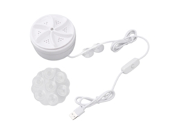 Máquina de lavar portátil ultrassónica para roupa, meias e roupa íntima 5V 60W LAXISCREED