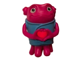 Mali personagens do Filme Aliens Figuras com Expressão Vívida e Postura Única Decor Doméstica Brinquedo Colecionador Vermelho