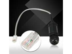 Laxiscreed Conector Rj45 Ip67 Em Plástico Water-proof Para Redes Domésticas