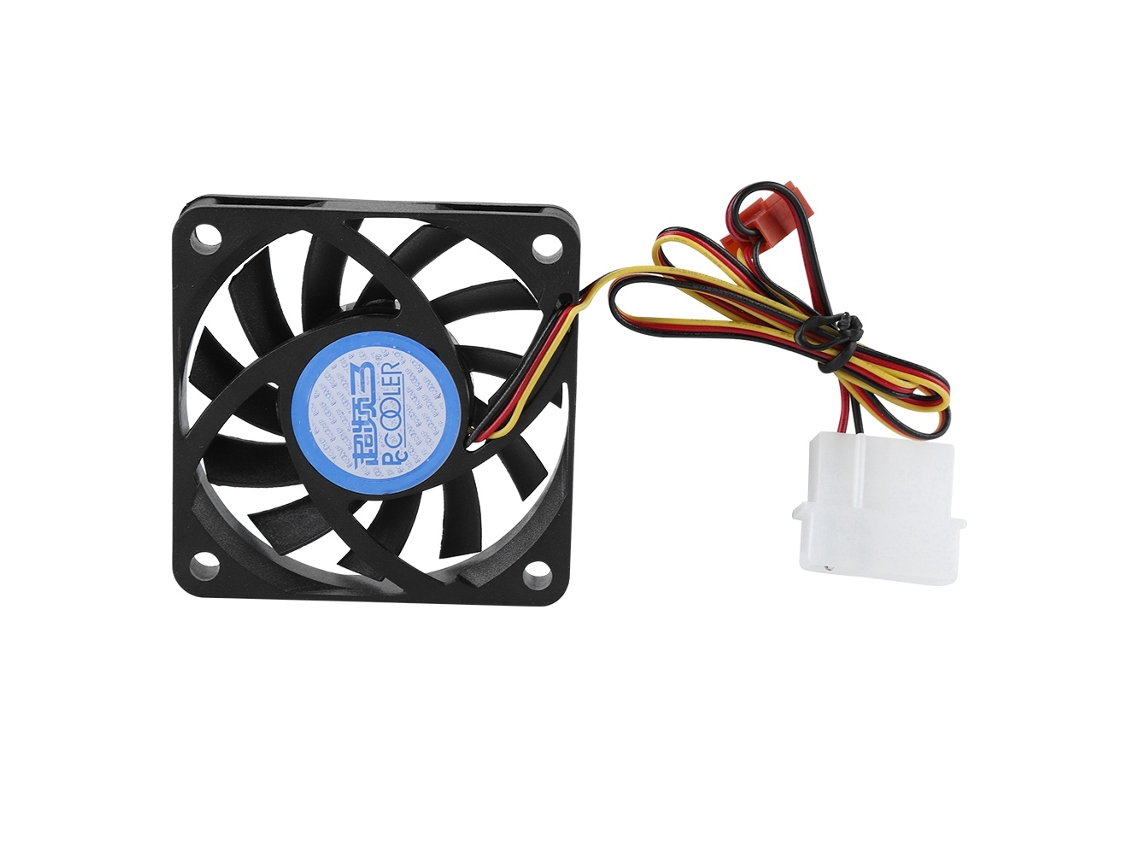 2026zentro-cooler De Cpu Silencioso De Alta Qualidade 4pin/3pin Dc12v 6cm Com 11 Lâminas
