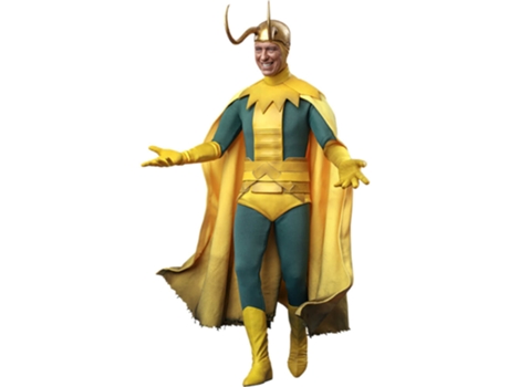 Figura Hot Toys LOKI Tv LOKI Clássico Figura de Ação em Escala 1:6