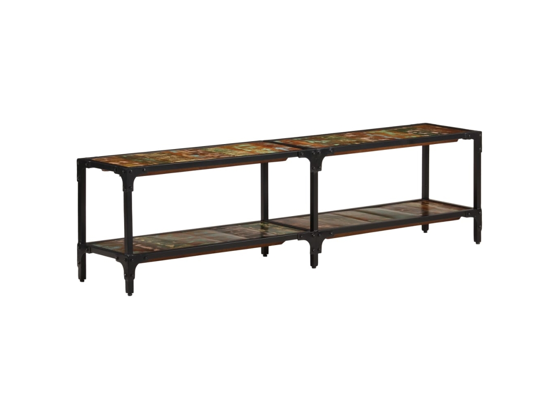 Tv Cabinet, Tv Cabinets Vidaxl Multicolor Madeira Recuperada (n/a)