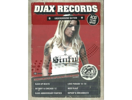 Dvd Djax Records • Underground Nation • 1989-2009 Djax Records