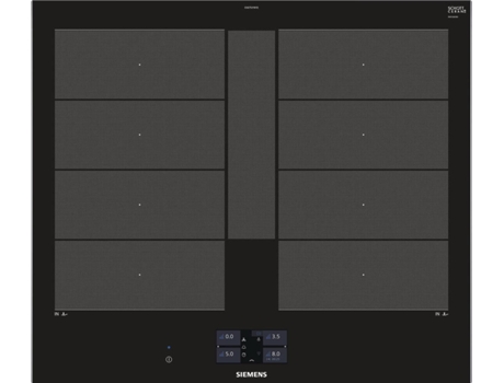 Placa de Indução SIEMENS EX675JYW1E (Elétrica - 60.2 cm - Preto) — Placa Elétrica de Indução | Largura: 60 cm