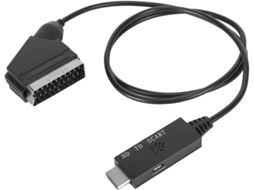 Adaptador Conversor Hdmi Para Euroconector Compatível Tv, Vhs, Vcr, Gravador De Dvd Bestvite
