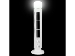 Ventilador De Torre Para Mesa Com 3 Velocidades, Luz Nebulizadora 7