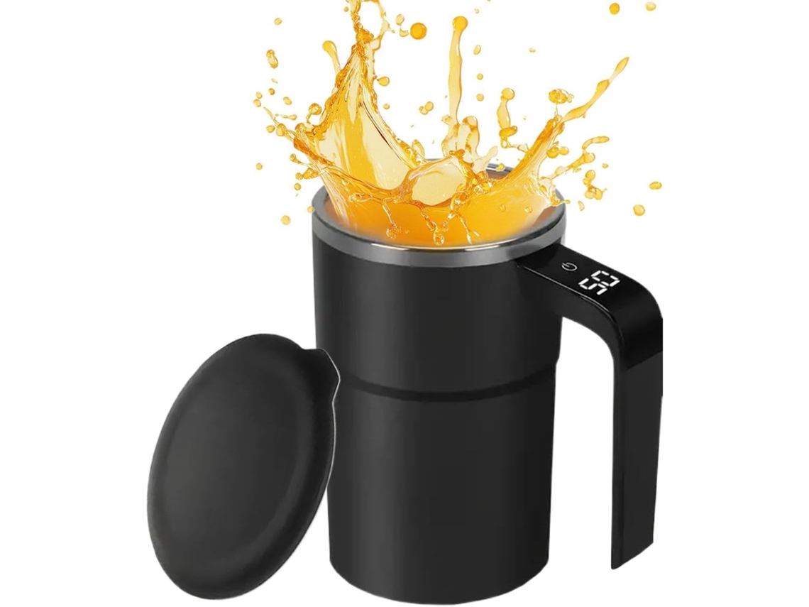 Caneca De Café Recarregável Com Visor De Temperatura