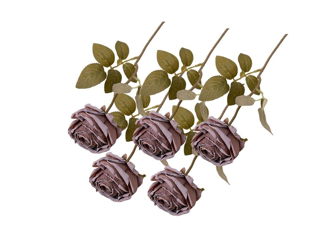 Flor Artificial em Vaso de Cerâmica para Decoração S/MARCA
