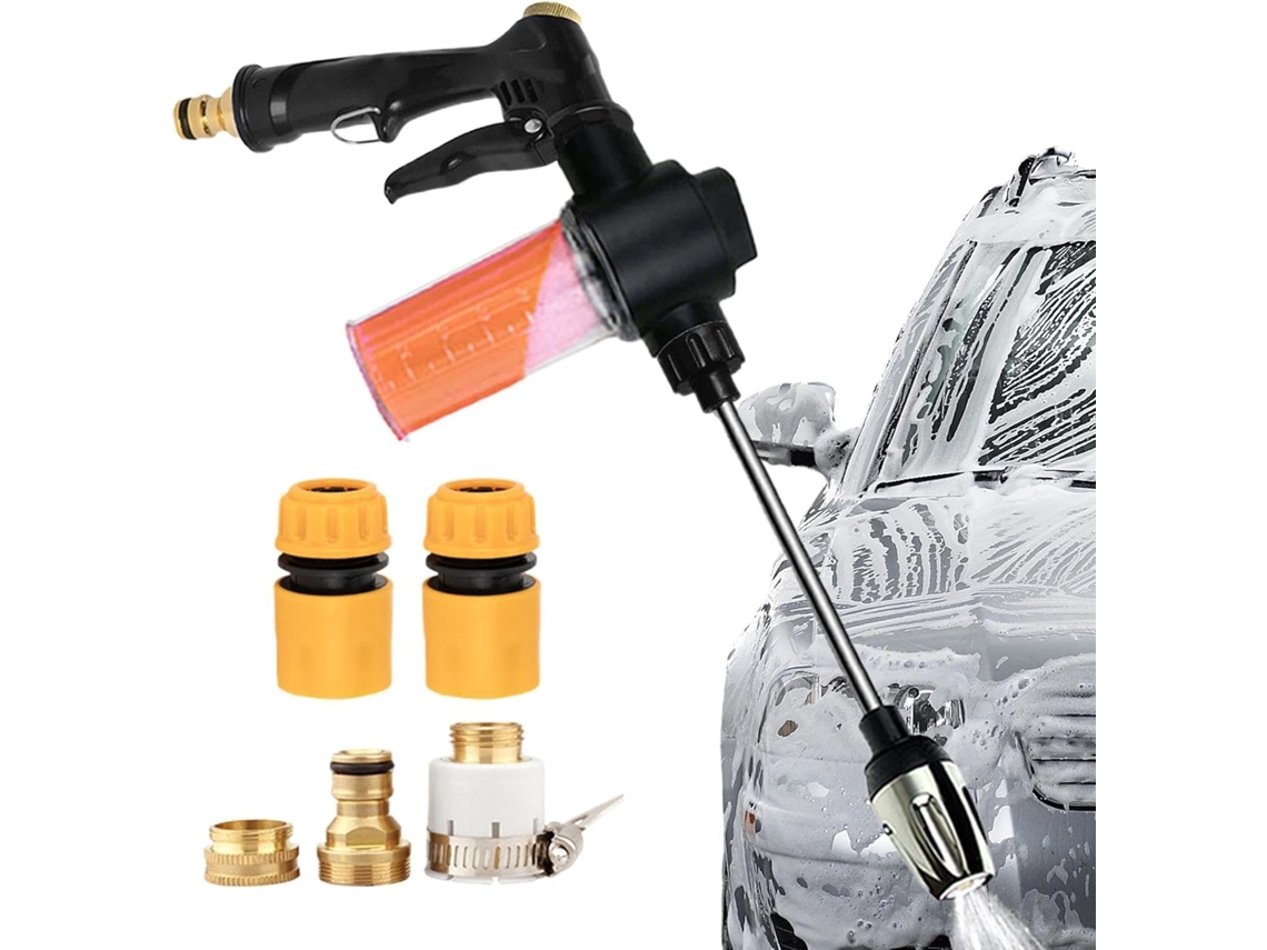 Pistola De Espuma Para Lavagem De Carros | Limpador De Três Modos