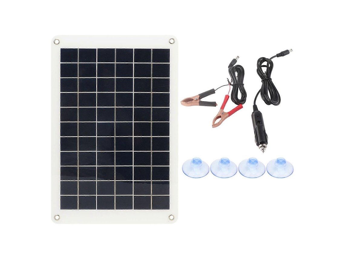 Painel Solar De Silício Policristalino Flexível De 15 W, Carregador Portátil Para Bateria De Celular E Carro Ymhc Olysi Shop