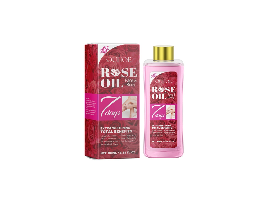 Óleo Corporal Rosa com Propriedades Nutritivas e Antioxidantes, Marca LAXISCREED