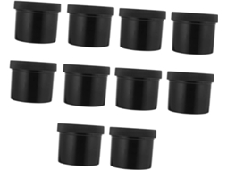 Conjunto De 10 Potes/recipientes Para Armazenamento De Cosméticos, Ideais Para Máscaras, Viagens E Uso Geral.