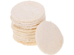 Lurelia Conjunto De 18 Escovas De Banho Para Bebé, Bucha Natural, Massagem Suave E Portátil