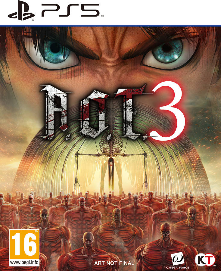 Pré-venda Jogo PS5 Attack On Titan 3 - Launch Edition