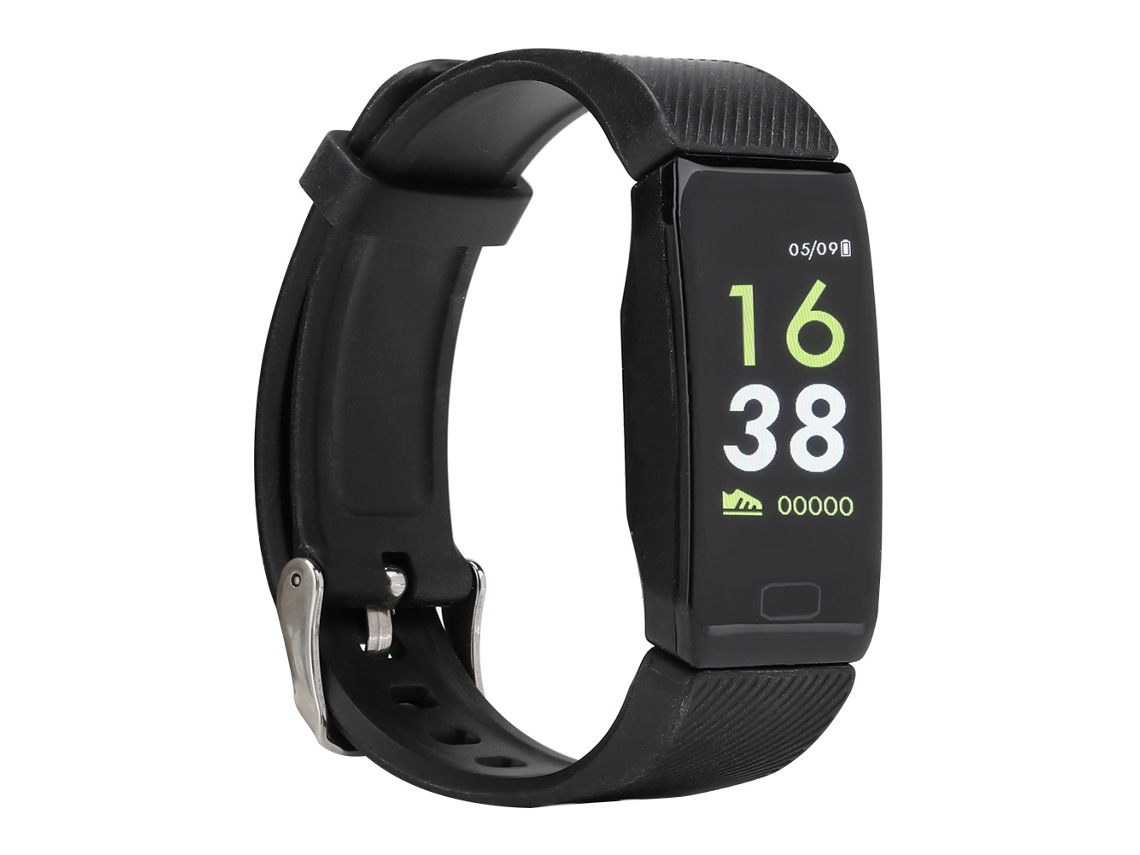 Pulseira Inteligente Com Monitor Cardíaco E Tela Ips Colorida