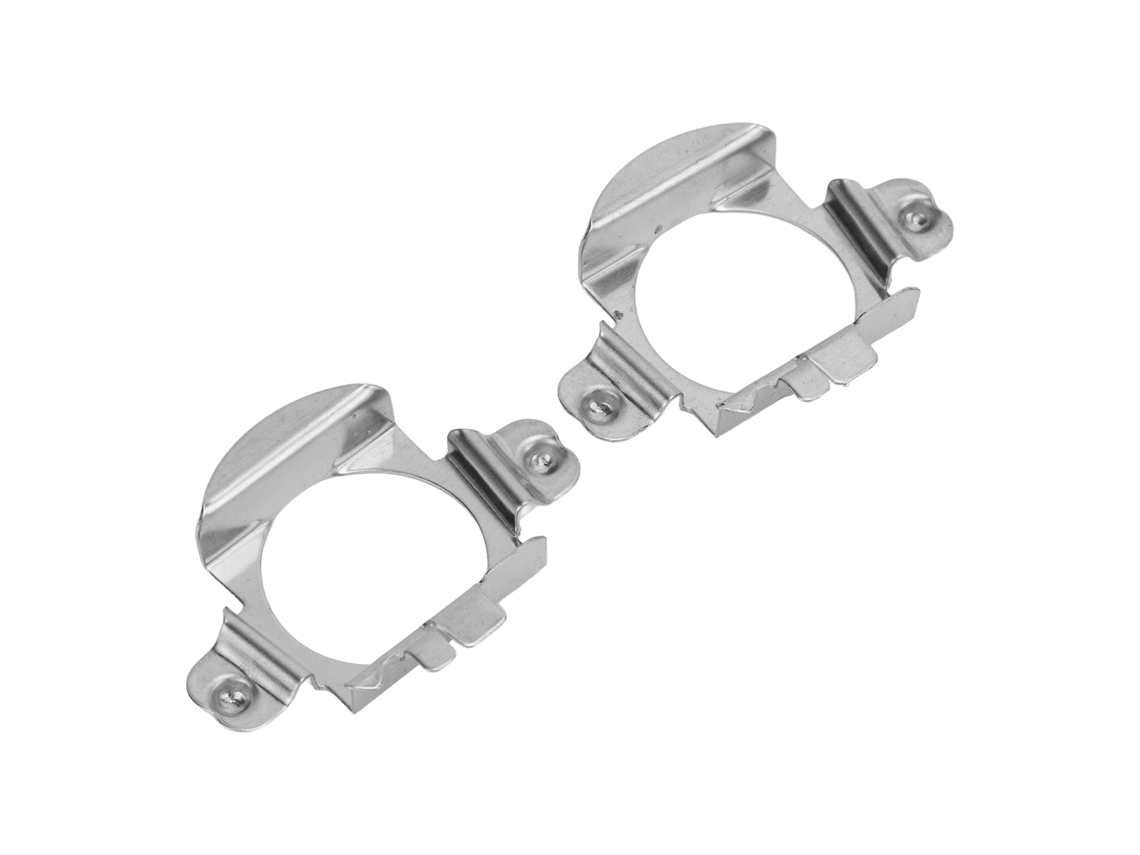 Suporte E Adaptador H7 Led Aço Inoxidável