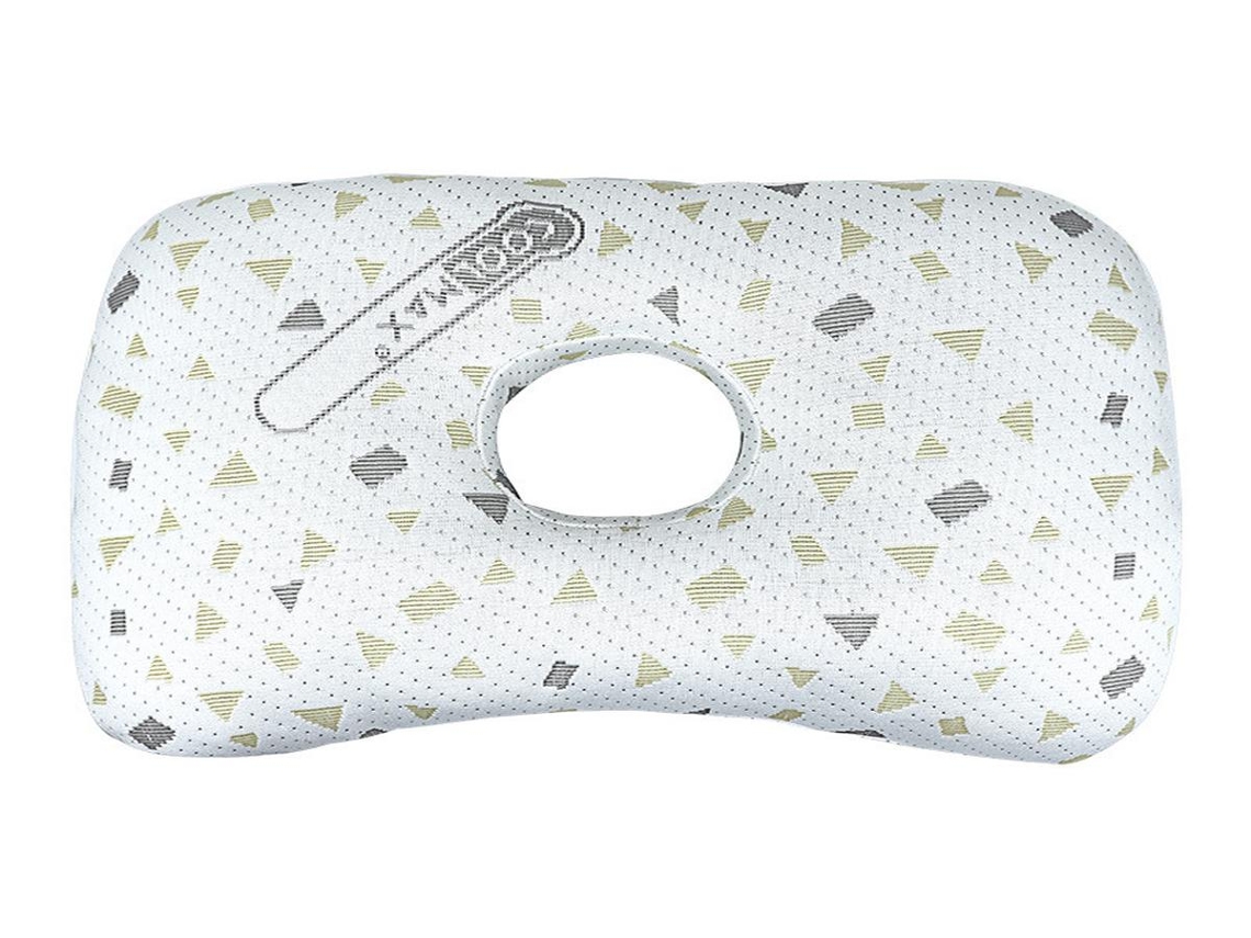 Lurelia Almofada Auricular, Ergonómica, Respirável, Lavável, Removível, Portátil, Compacta, Apoio, Dormir Lateral, 39cm / 28cm Variante 06