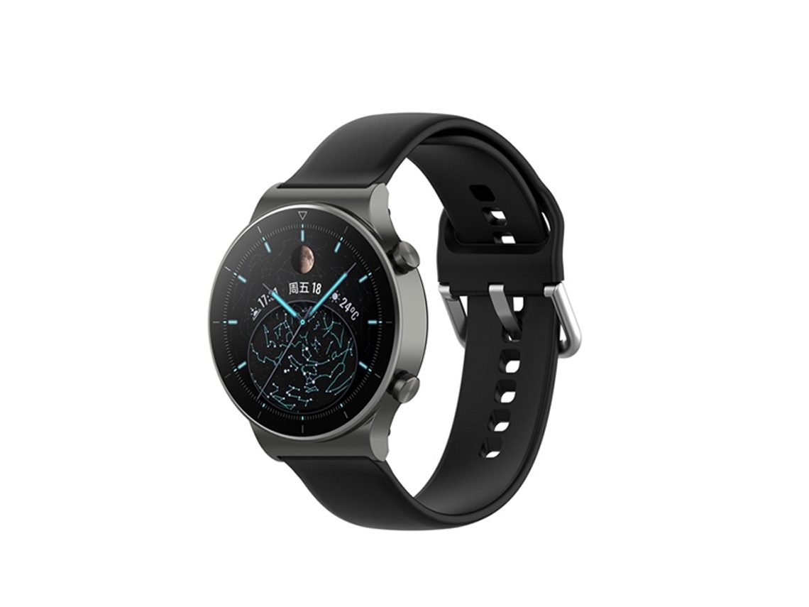 Bracelete Smoothsilicone Com Fivela Phonecare Para Garmin Forerunner 70 - Preto