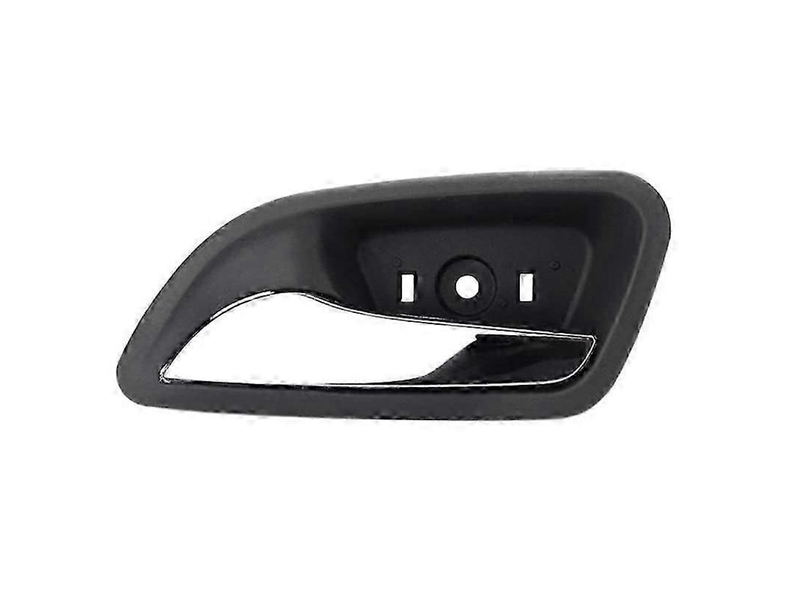 Manivela Interna De Porta Dianteira Esquerda Para For Cruze 2009-2016 Preta Abs 96952176 Preto