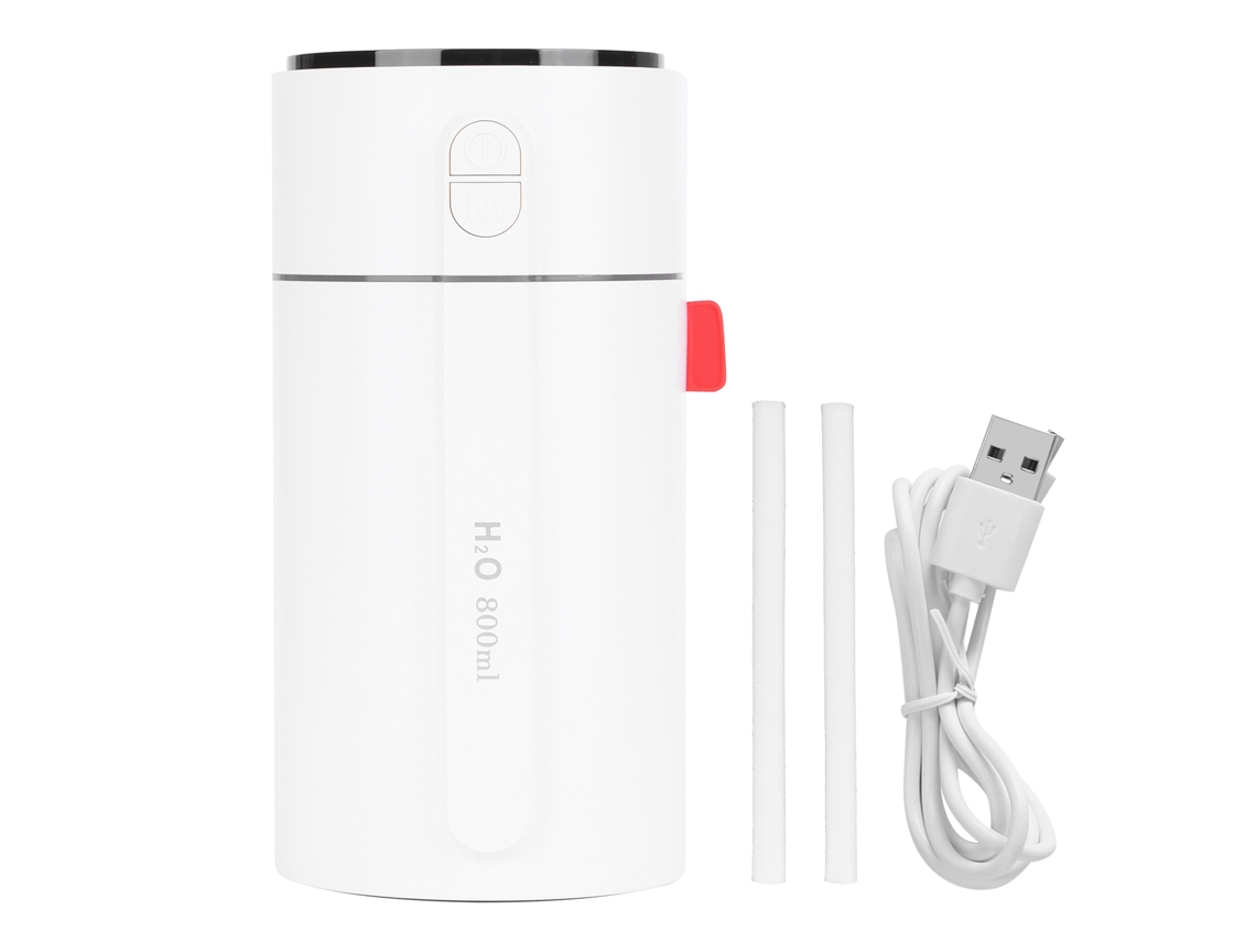 Umidificador Laxiscreed Com Sensor De Gestos, 800ml, Luz Ambiente E Desligamento Automático Sem Água