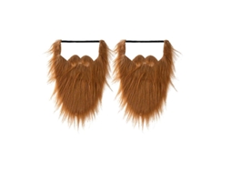 2pcs Bigodes Autoadesivos Allinless