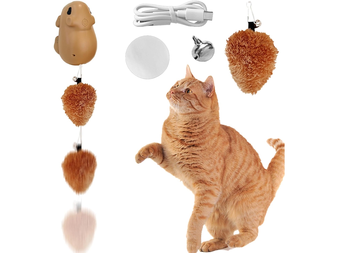 Brinquedo Automático Para Gatos, Automático Sensor, Com Uso Interativo