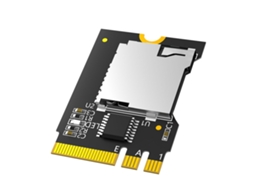 Adaptador de Leitor de Cartão Ngff M. 2 Key A+e para T flash com Espaçadores e Conversor de Cartão AQUAFORGE