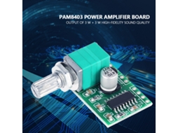 Módulo Amplificador Pam8403 Mini 5v Com Potenciômetro