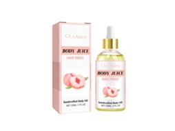 Óleo Corporal Oceaura Peach Hidrata Nutre Pele