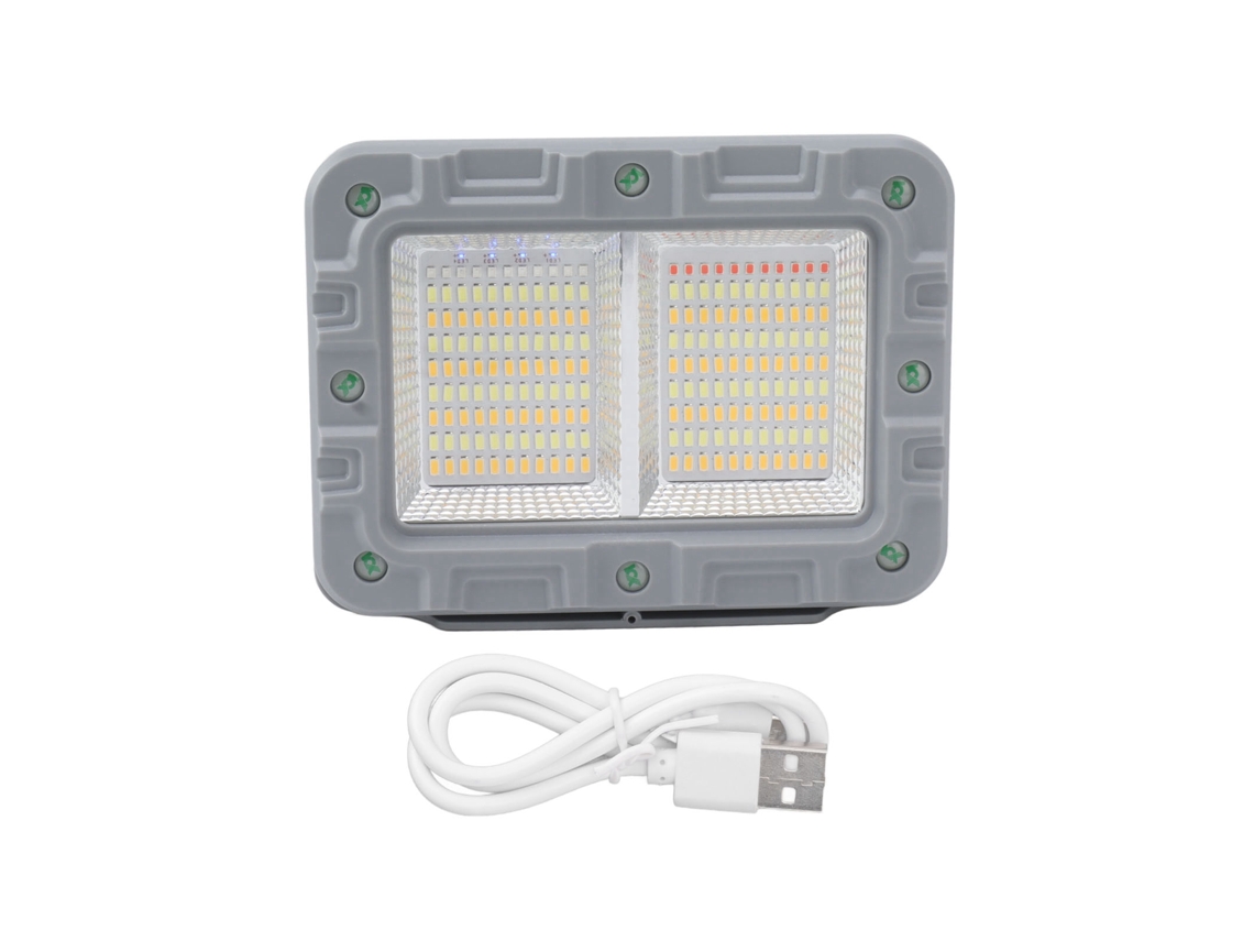 Refletor Led Portátil Recarregável por Energia Solar CHABERLU
