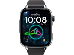 Smartwatch SAVEFAMILY SaveWatch Plus 2 para Crianças (Silicone - Prateado/Preto)