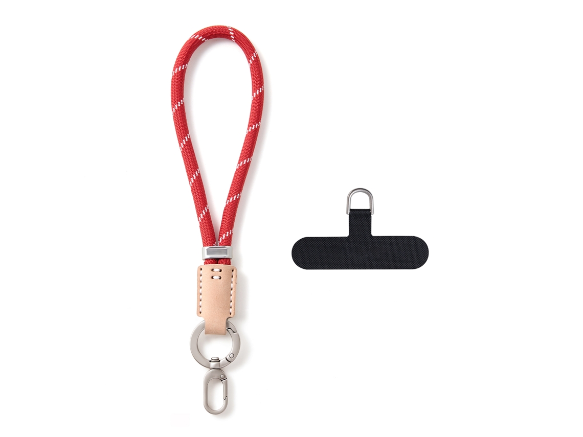 Cordão Para Celular Estilo Qu, Anti-perda, Anti-roubo, Modelo Avançado, Antiqueda, Alça De Pulso De Poliéster Para Transporte De Artefato De Poliéster