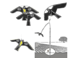 2026 cometa Halcón Repelente de Aves para Jardín Decoración de Espantapájaros Resistente Y Duradero