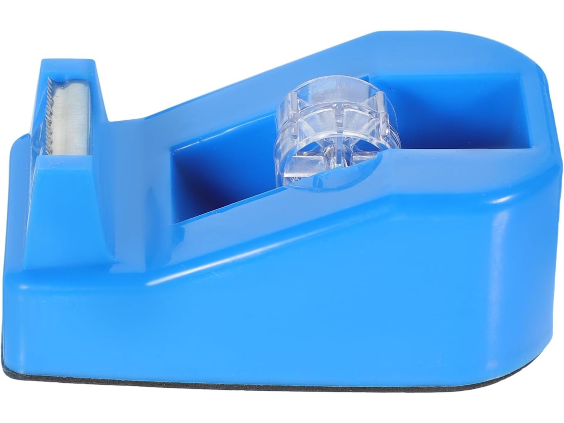 Dispensador De Fita Adesiva Prático Para Escritório E Escola, Suporte De Armazenamento Em Plástico E Aço Inoxidável