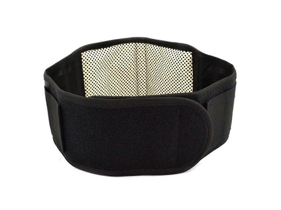 Lurelia Suporte Lombar Para Costas Ergonómico Terapia Magnética Autoaquecido Preto V1057