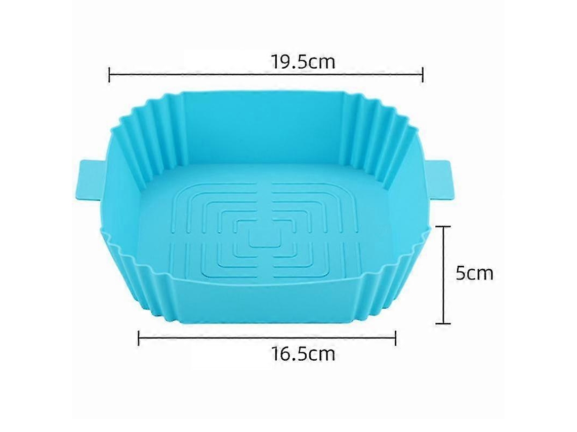 Forma De Silicone Para Airfryer, Frigideira, Forno, Assadeira, Pizzas Fritas, Cesta De Frango, Tapete, Quadrado, Redondo, Substituição_xx Aquaforge