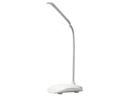 Lâmpada de escritório led com controle de toque 3 níveis de cor dimmer suave e carregamento usb branco S/MARCA