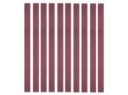 10pcs Cinta De Lija De Alúmina 452x15mm 120 Grit Para Lijadora Herramienta De Pulido Muebles Hardware