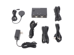 Switch Kvm Com Duas Telas Para 2 Computadores 3840x216030hz Hdmi Plug And Play Para Escritório E Jogos