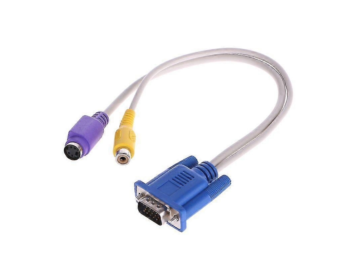 Cabo Lurelia Vga para Rca/av, 15 pinos, macho, 30,5 cm