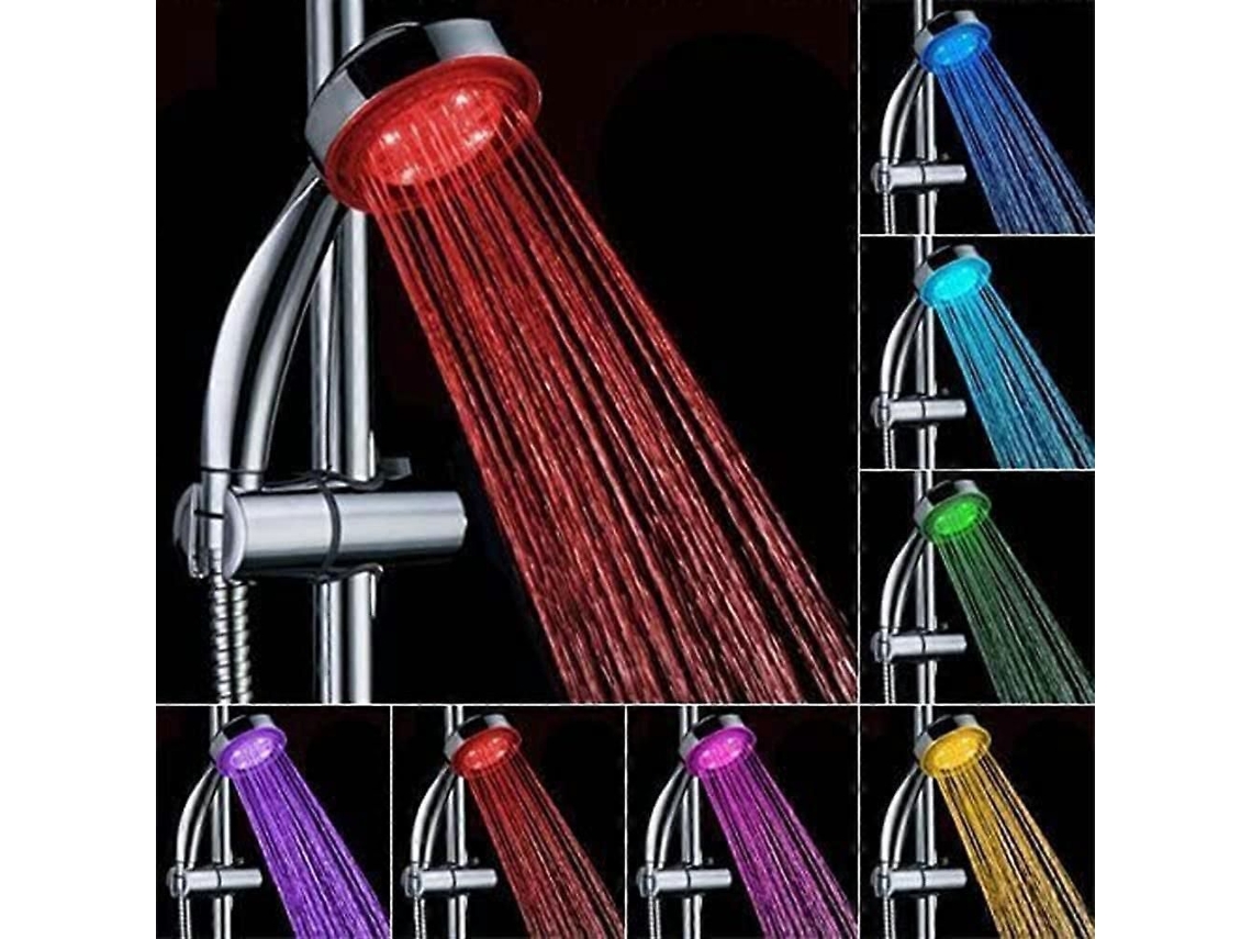 Chuveiro Com Led Que Muda De Cor Conforme A Temperatura, Para Banho Spa