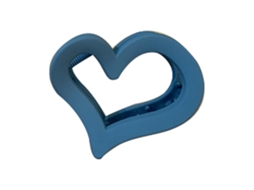 Grampos de Cabelo para Cabelos Finos Love Heart Cute Matte Garra Clips para Cabelos Finos JEDBESETZT