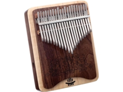 Mini Kalimba Dashboard Kalimba Feito De Madeira De Bordo