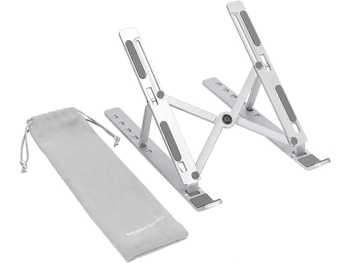 Suporte Para Notebook Com Ajuste De 6 Ângulos, Compatível Com Telas De 10 A 15,6 Polegadas, Prata-zscy
