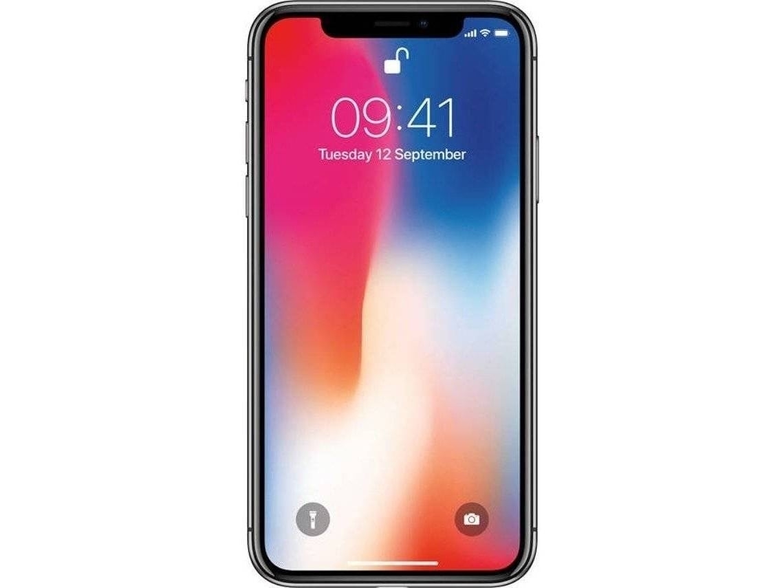 iPhone X APPLE (Recondicionado Sinais de Uso - 5.8'' - 64 GB - Cinzento Sideral)