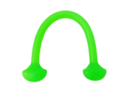 Vlrla-2026banda Elástica De Silicona One Word Expansor De Pecho Com Corda Tensil 10lbs Ajustável Verde