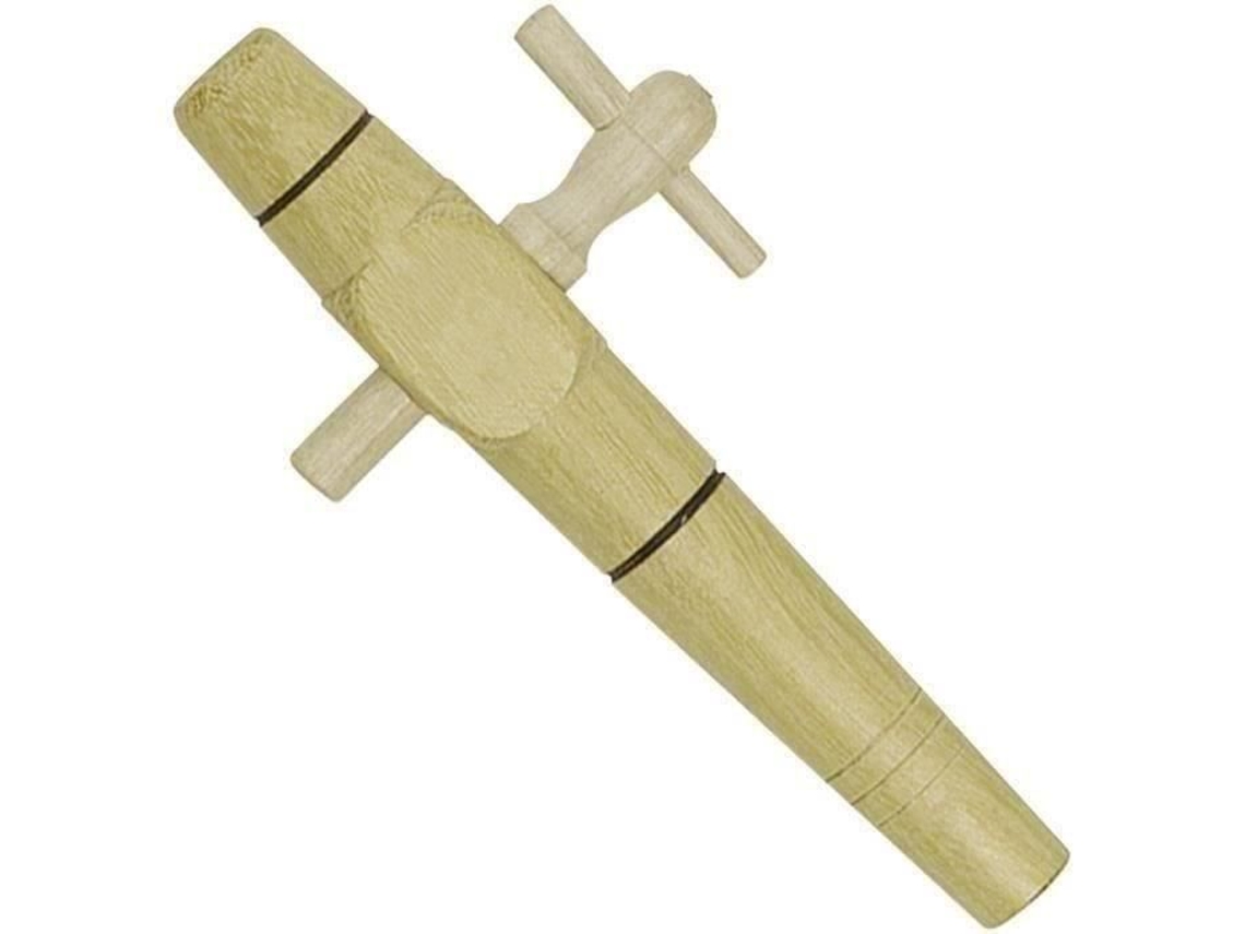 Torneira Em Madeira De Acácia Bico Ø22 Mm 7,5 Polegadas Bouchonnerie Jocondi
